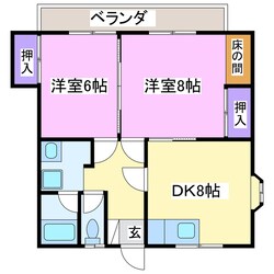 物件間取画像